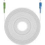 Goobay 59620 Glasfaserkabel 3 m SC/UPC SC/APC FTTH OS2 Weiß (59620)