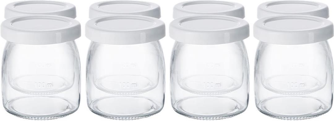 Steba JM 3 Joghurtbereiter 1,4 Liter 30 W Edelstahl/Weiß