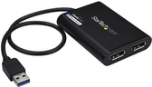 StarTech.com USB auf Dual DisplayPort Adapter (USB32DP24K60)