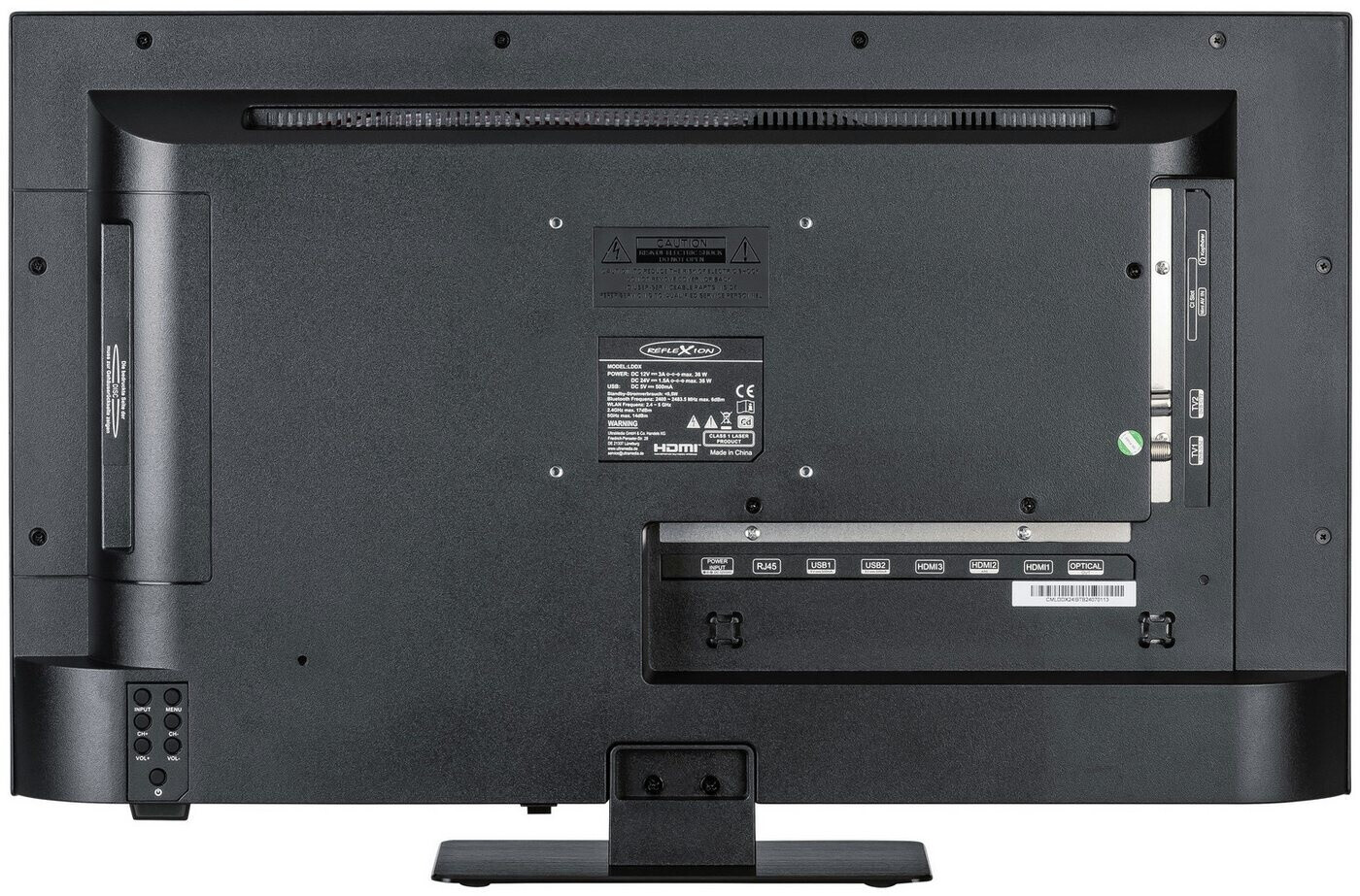 Reflexion LDDX24iBT_B Smart LED-TV 24" Full HD DVB-S2/C/T2 CI+ DVD-Player PVR