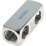 Alphacool HF Anschlussterminal 5-Fach G1/4 IG - Chrome (17026)