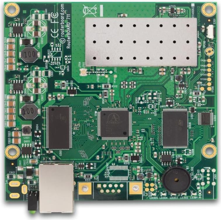 MikroTik RouterBOARD 711 with 400Mhz Atheros CPU, 32MB RAM, RouterBOARD (RB711-5HN-U)