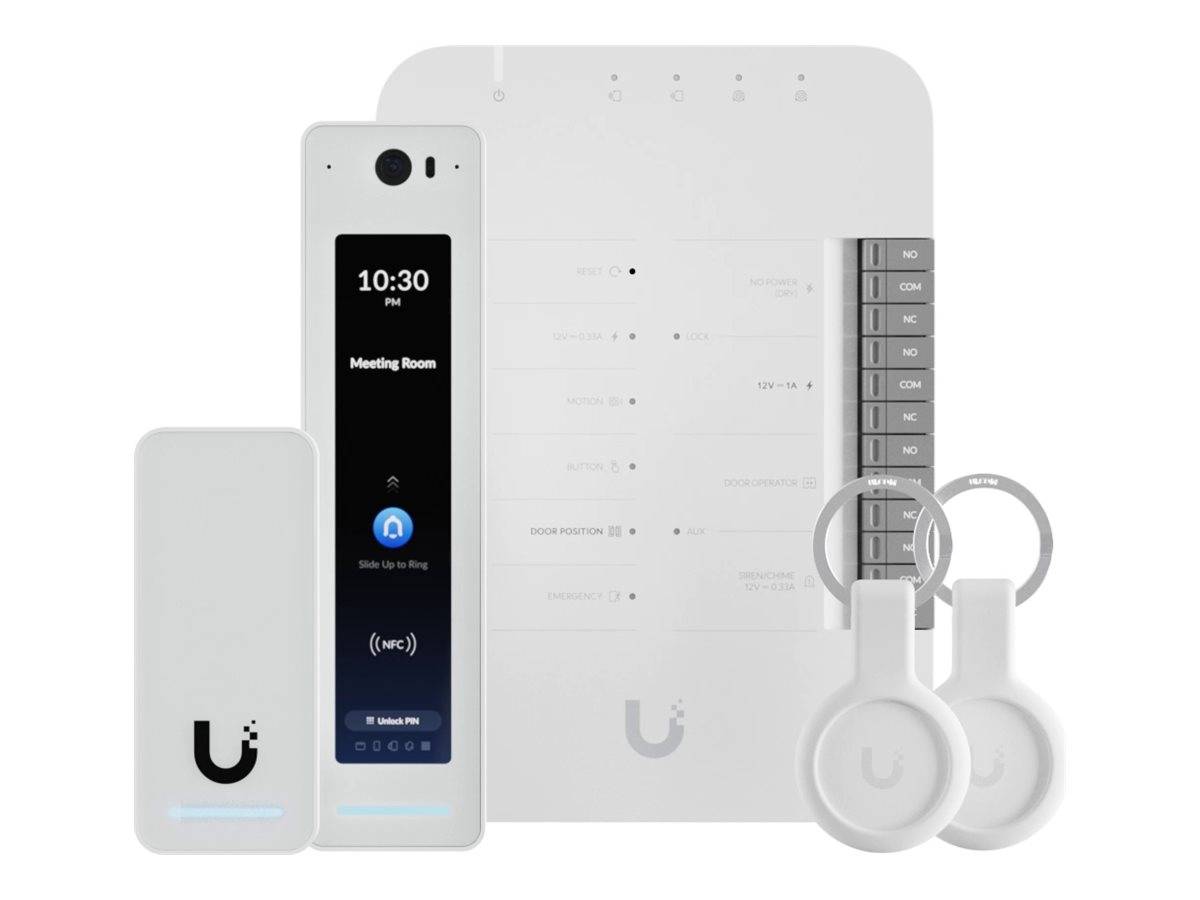 Ubiquiti UniFi G2 Starter Kit Professional Zugangskontrollgerät Kabelgebunden Silber