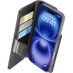 Cellularline Book Agenda 2 Case iPhone 16 Black (60830)