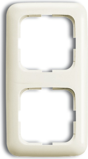 BUSCH-JAEGER Rahmen 2-fach 2512-212 Duro 2000 SI weiss 2512-212 (1725-0-0555)