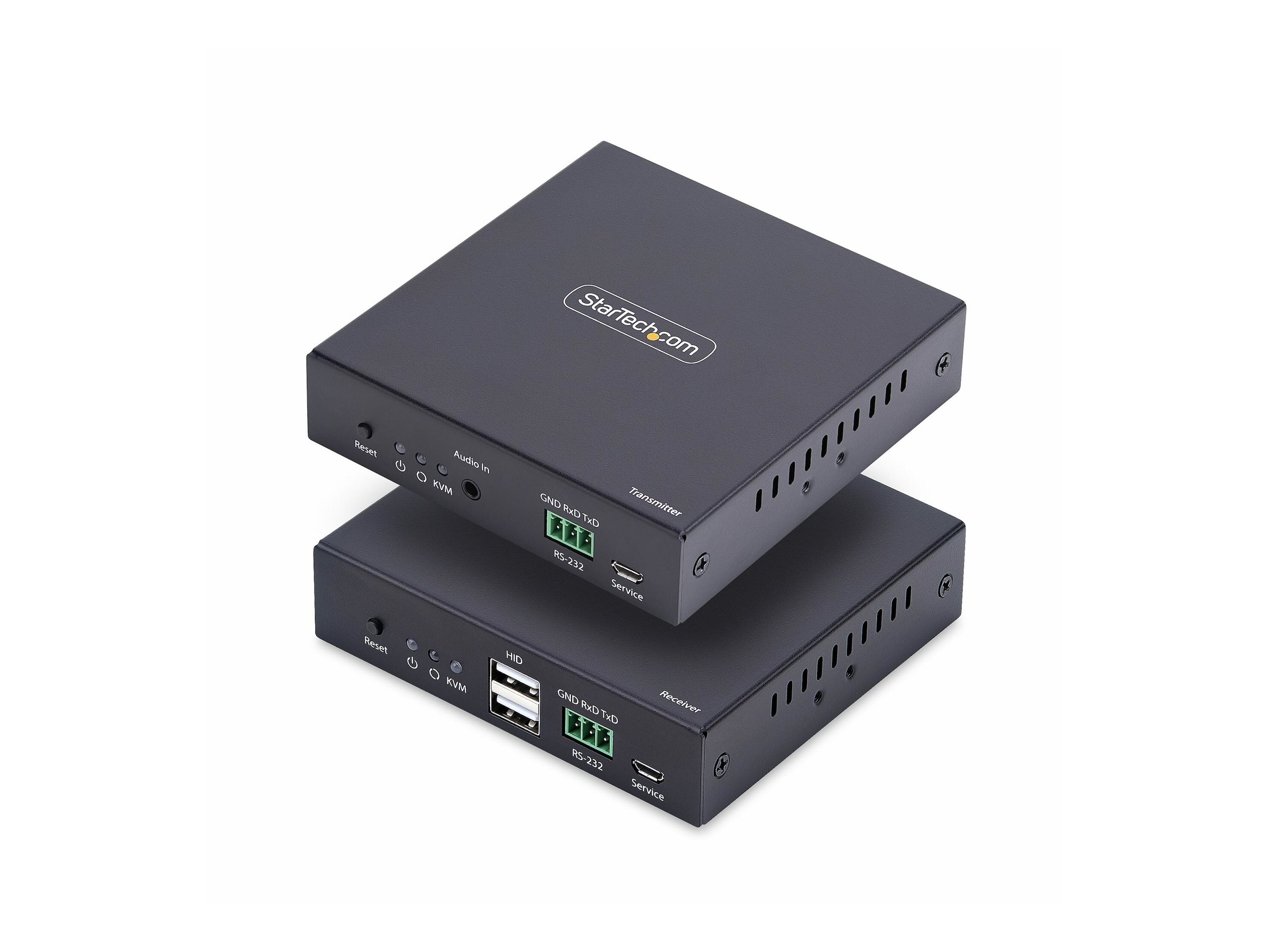 StarTech.com HDMI KVM Extender over IP Netzwerk 4K 60Hz Treiberlos Schwarz