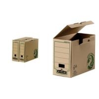 Fellowes Archiv-Schachtel R-Kive EARTH, braun (B)150 mm aus 100% recyceltem Karton, für Format DIN A4 (4770301)