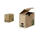Fellowes Archiv-Schachtel R-Kive EARTH, braun (B)150 mm aus 100% recyceltem Karton, für Format DIN A4 (4770301)