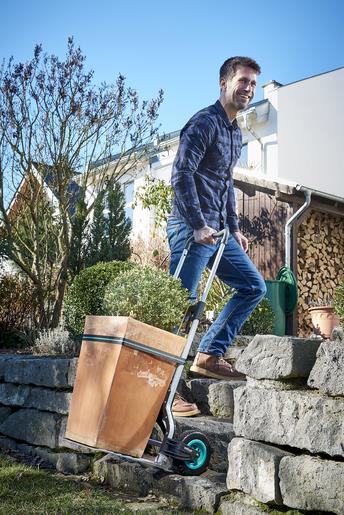 Wolfcraft Sackkarre TS 850 Aluminium 100 kg Schwarz