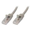 StarTech.com Gigabit Snagless RJ45 UTP Cat6 Patch Cable Cord - Patch-Kabel - RJ-45 (M) - RJ-45 (M) - 2,0m - UTP - CAT 6 - glatt - Grau (N6PATC2MGR)