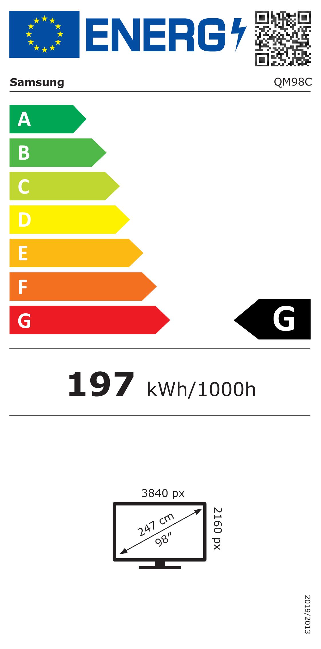 Energieeffizienzklasse G