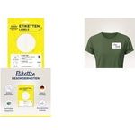 Avery Zweckform Namens-Etiketten 80 x 54 mm ablösbar weiß (51063)