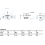 Delock - Datenanschluss (Packung mit 2) (66707)