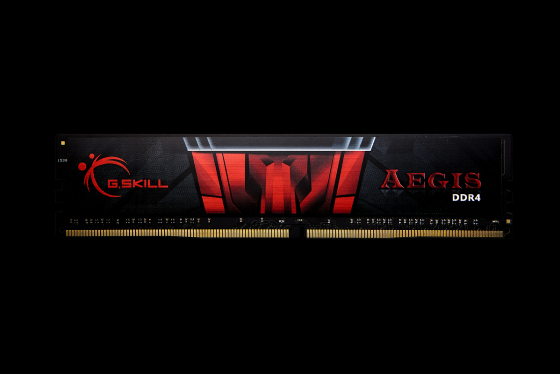 G.Skill AEGIS F4-3000C16D-32GISB 32 GB DDR4-3000 CL16 Schwarz,Rot