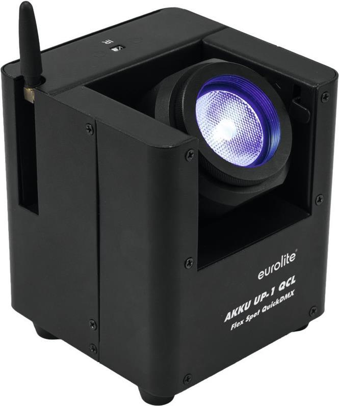 Eurolite UP-1 QCL Disco-Stroboskop Schwarz (41700505)