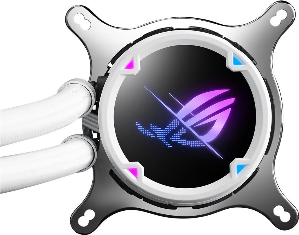 ASUS ROG Strix LC II 240 ARGB White Edition Prozessor-Flüssigkeitskühlsystem 240 mm Weiß