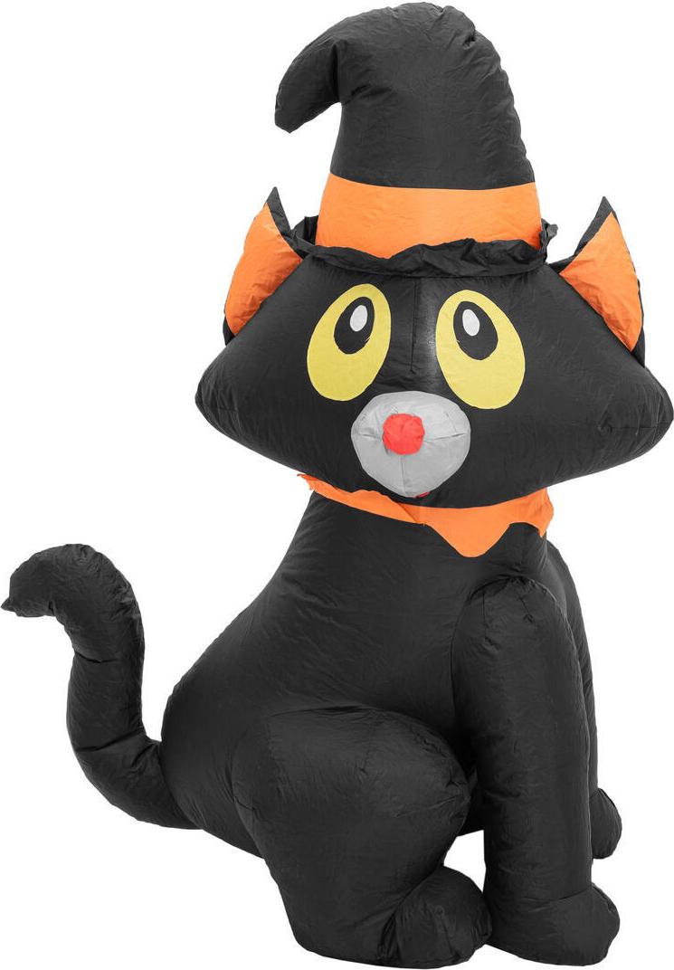 EUROPALMS Halloween Aufblasbare Figur Katze, 122cm (83316155)