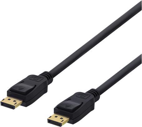 Deltaco DP-4100 DisplayPort-Kabel 10 m Schwarz (DP-4100)