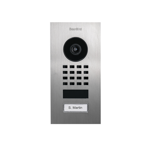 DoorBird D1101V IP-Intercom-Station 802.11b/g/n Edelstahl