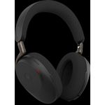 Jabra Evolve3 85 UC Wireless Headset Link 390c Schwarz mit Wireless Charging Pad (38599-989-889) (geöffnet)