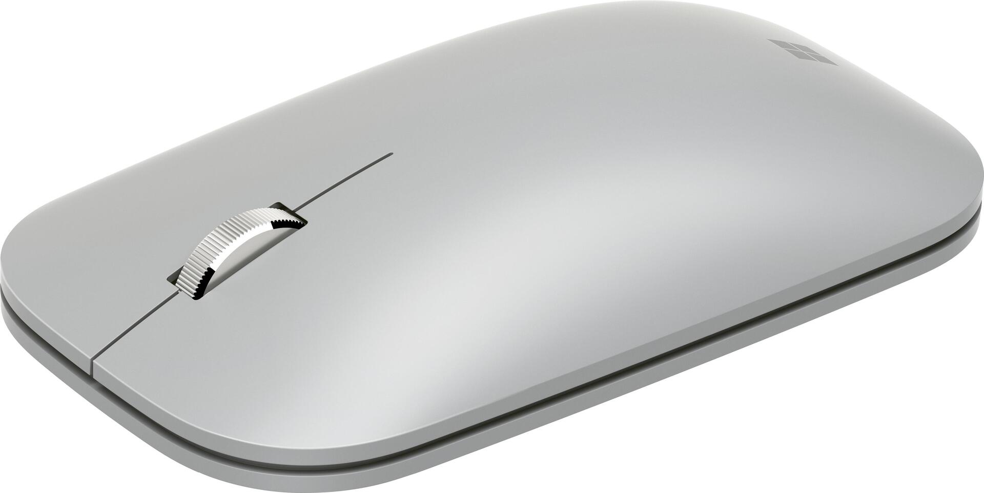 Microsoft Surface Mobile Mouse Maus optisch 3 Tasten kabellos Bluetooth 4.2 Platin kommerziell  - Onlineshop JACOB Elektronik