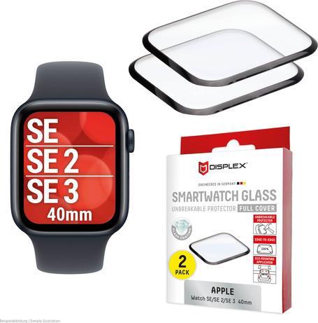 E.V.I DISPLEX WATCH GLASS FC APPLE WATCH SE(2) 40MM (02146)