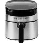 EMERIO AF-129084 Heißluft-Fritteuse 4.5 l 1300 W Antihaftbeschichtung, Timerfunktion Schwarz (AF-129084)