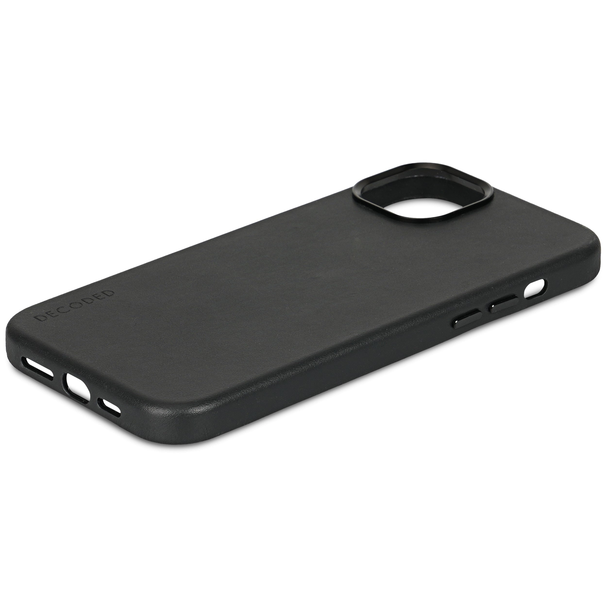 Decoded Cover Schutzhülle für Apple iPhone 15 Plus 6,7" Schwarz