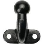 IWH Anhängerkupplungs-Kappe 50 mm Schwarz (19613)