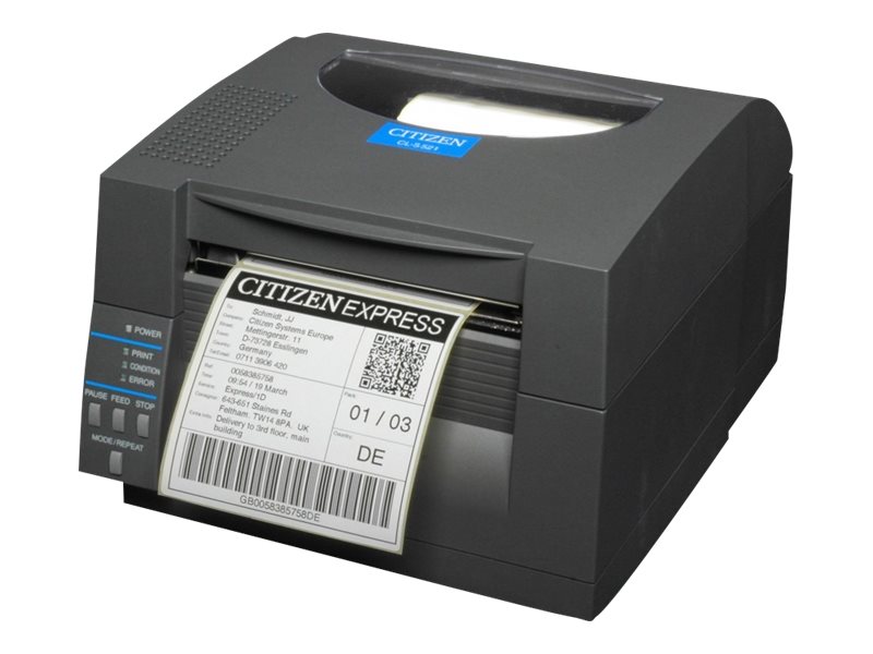 Citizen CL-S521II Etikettendrucker Thermodirekt 203 dpi Schwarz
