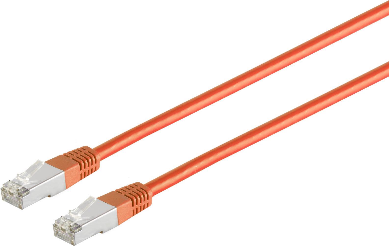 S/CONN maximum connectivity Netzwerkkabel-Patchkabel, cat. 5e, SF/UTP, orange, 1,5m (75211-1.5O)