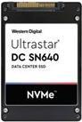 WD Ultrastar DC SN640 WUS4CB032D7P3E3 3200 GB SSD intern 2.5" 6.4 cm U.2 PCIe 3.1 x4 NVMe 256-Bit-AES (0TS1954) (0TS1954)