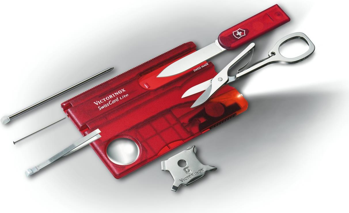 Victorinox Taschenwerkzeuge im Kreditkartenformat SwissCard Lite 0.7300.T (0.7300.T)