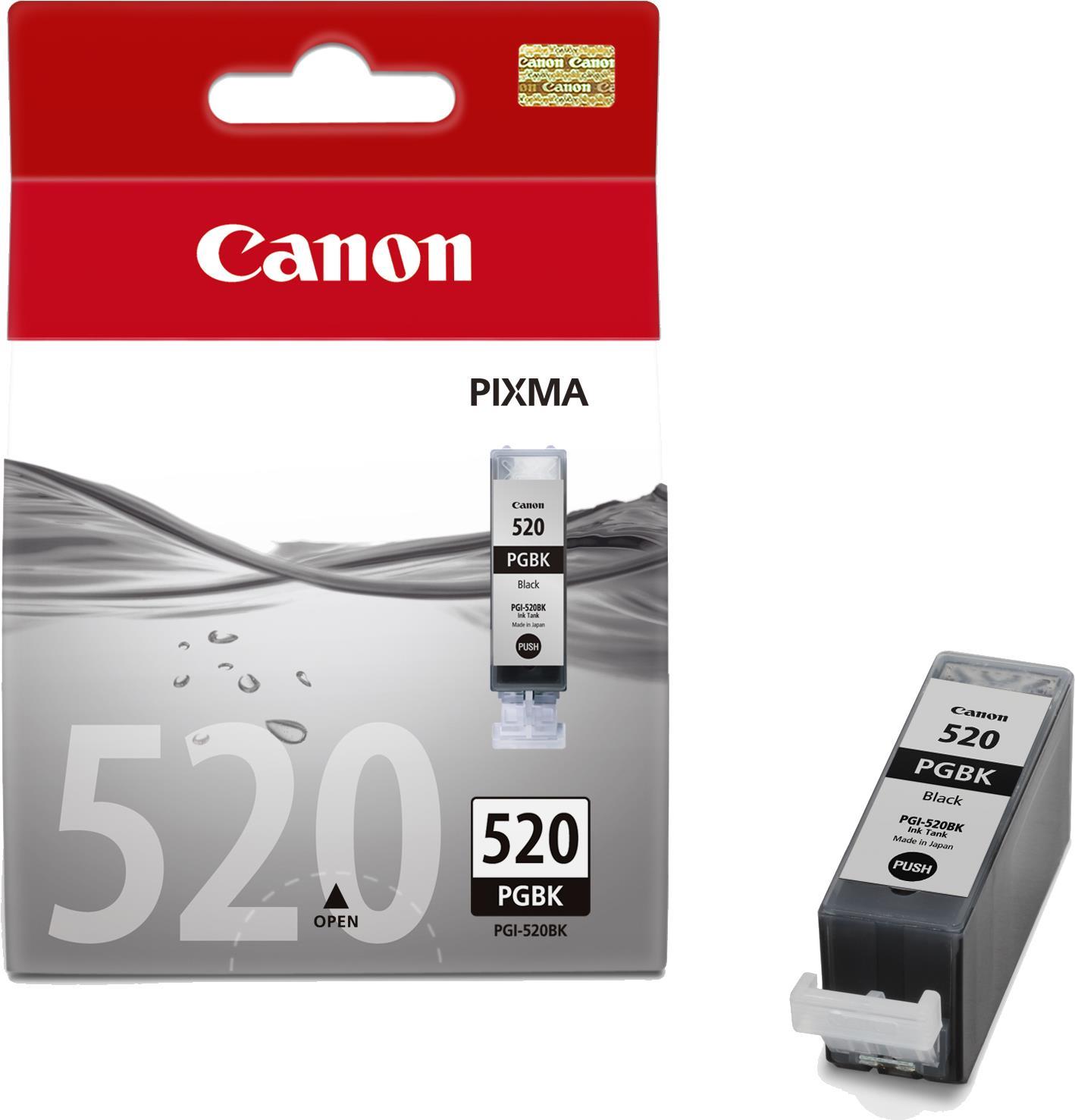 Canon PGI-520 BLISTER W/SEC BLACK INK CARTRIDGE (2932B011)