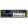 SILICON POWER P34A60 - SSD - 256GB - intern - M.2 2280 - PCIe 3.0 x4 (NVMe) (SP256GBP34A60M28)