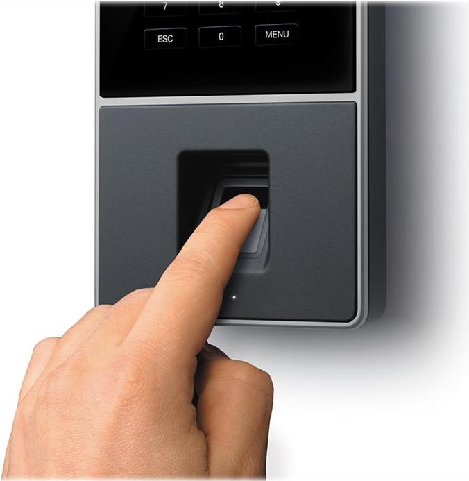 Safescan TimeMoto TM-626 Zeiterfassungssystem, RFID/Fingerabdruck, Ethernet/WLAN, 200 Mitarbeiter, Schwarz