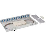 EFB-Elektronik Spleißbox LC 9/125µ OS2 ausziehbar, 48 Pigtails abgesetzt/24 Kupplungen Hersteller: EFB Elektronik (BA71921L48)