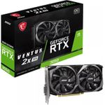 MSI GEFORCE RTX 3050 VENTUS 2X XS 8G OC Grafikkarte NVIDIA 8 GB GDDR6 (V809-4266R)