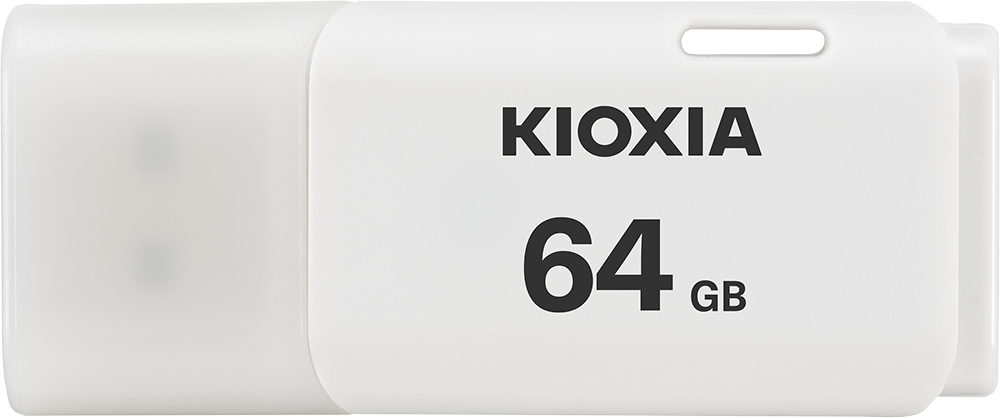 Kioxia TransMemory U202 USB-Stick 64 GB USB Typ-A 2.0 Weiß (LU202W064GG4)