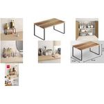 metaltex Gewürzregal York LAVA, 1 Etage Regalboden aus geöltem Akazienholz, rutschfeste Puffer, - 1 Stück (350808000)