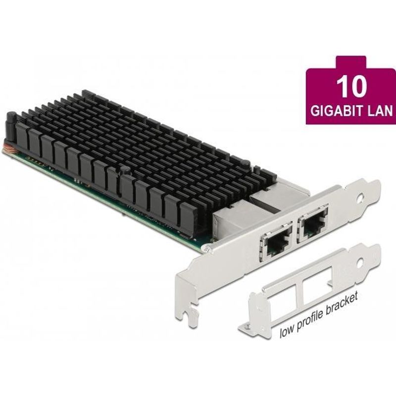 Delock Netzwerkadapter PCIe 2,0 x8 10Gb Ethernet x 2 88505 