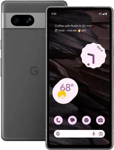 Google Pixel 7a 15,5 cm (6.1") Dual-SIM Android 13 5G USB Typ-C 8 GB 128 GB 4385 mAh Grau (GA03694-AU)