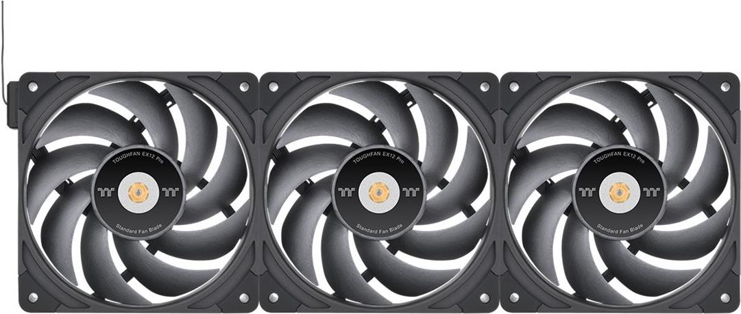 Thermaltake TT TOUGHFAN EX12 Pro 3-Pack Swappable 120x120x25 (CL-F171-PL12BL-A)