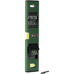 Bosch Accessories 17-tlg. Schrauberbit Level-Set mit Wasserwaage 2607017070