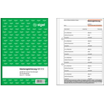 sigel Formularbuch Gästeregistrierung, DIN A5, 100 Blatt (GB510)