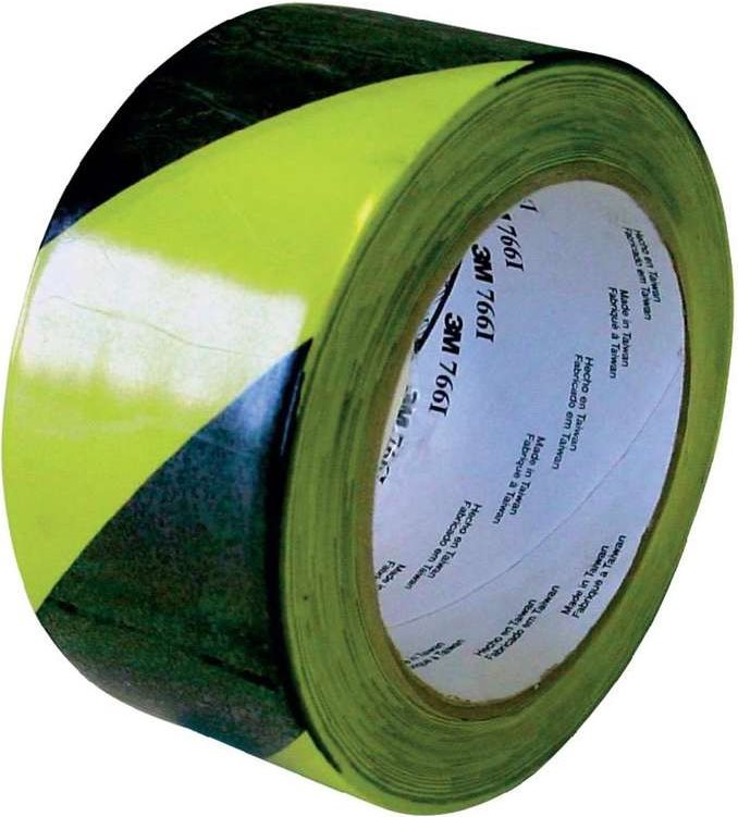 3M PVC-Markierungsklebeband (L x B) 33 m x 50 mm Schwarz, Gelb PVC 766i Inhalt: 1 Rolle(n) (70-0062-9983-1)