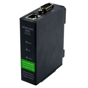 Newland EX232 Remora EX232 Remora, Seriell zu Ethernet Modul mit POE, IEEE 802.3af Standards, Anschlüsse: 1x RS232 (9P), 1x RS485, 1x RS422, 1x Ethernet, passend für: HR, FM, FR, NVH (RS232 Konfigurationen) (NLS-EX-232-01)