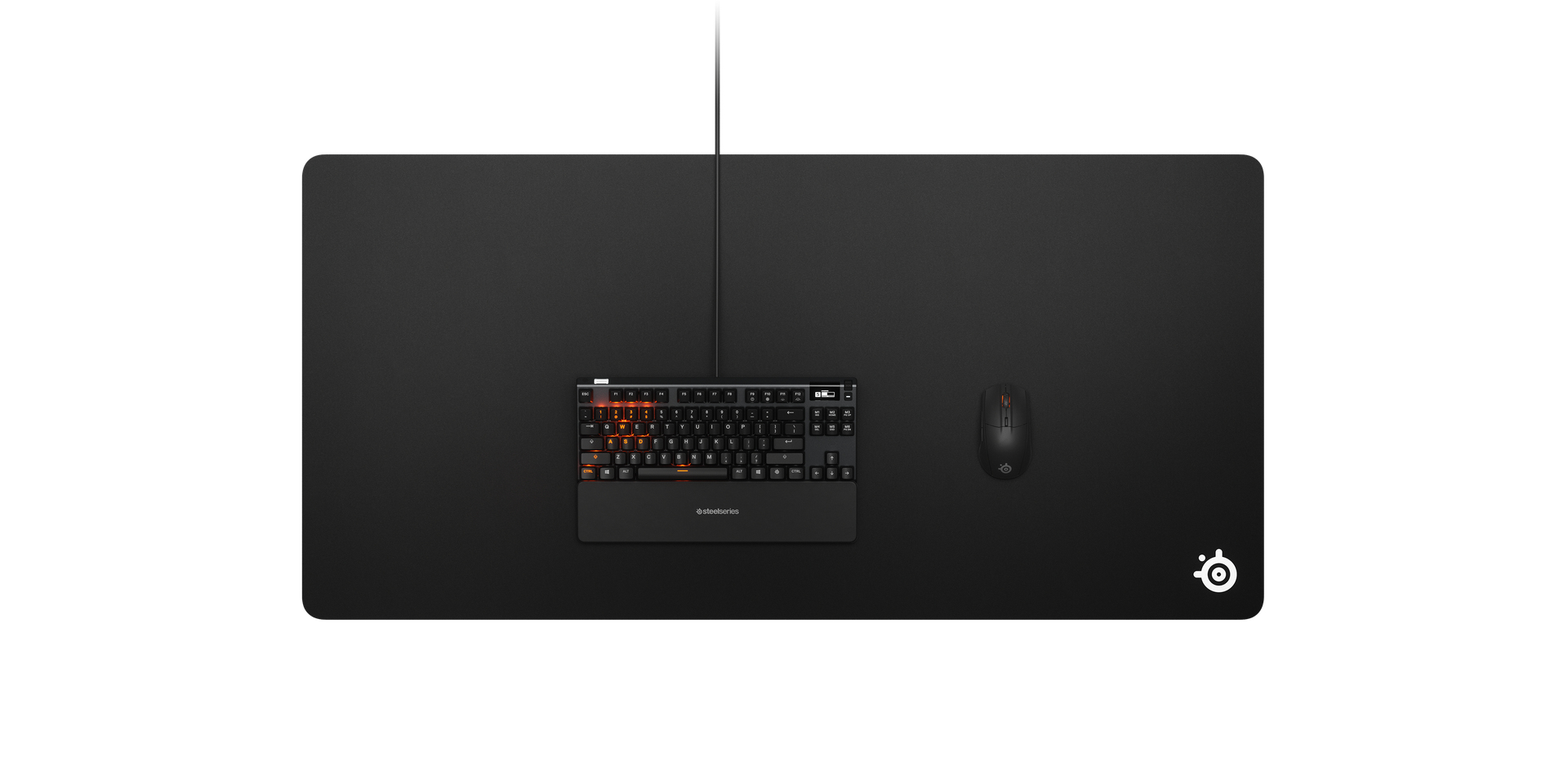 SteelSeries QcK Gaming-Mauspad XXXL Schwarz