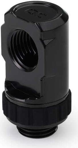 Alphacool Apex Grip Adapter 90° AG/IG G1/4 drehbar schwarz (14807)