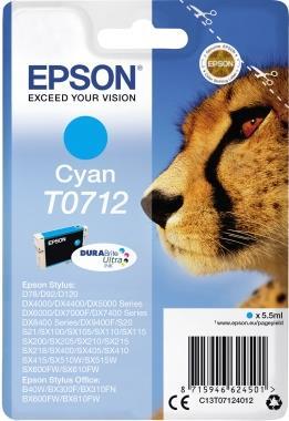 Epson T0712 5,5 ml Cyan (C13T07124012)